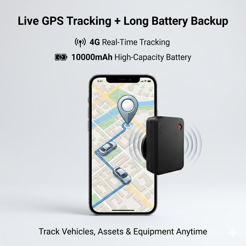 NaviqPlus  4G Wireless GPS Tracker (6 Month)